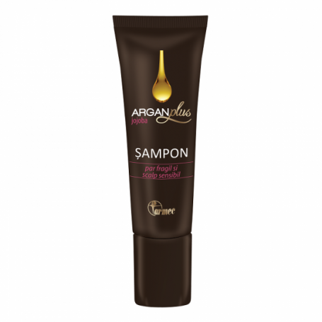 Sampon pentru par fragil, 40ml - Farmec ArganPlus