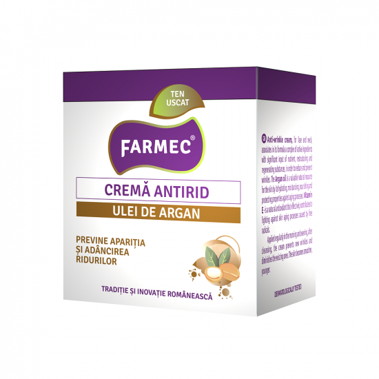 Crema antirid cu ulei de argan, 50ml - farmec