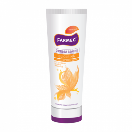 Crema pentru maini cu glicerina, 40ml - Farmec