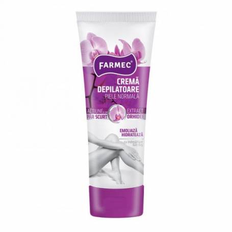 Crema depilatoare piele normala cu extract de orhidee, 150ml - Farmec