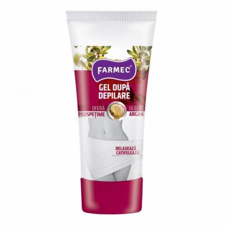 Gel dupa depilare cu ulei de argan, 100ml - Farmec