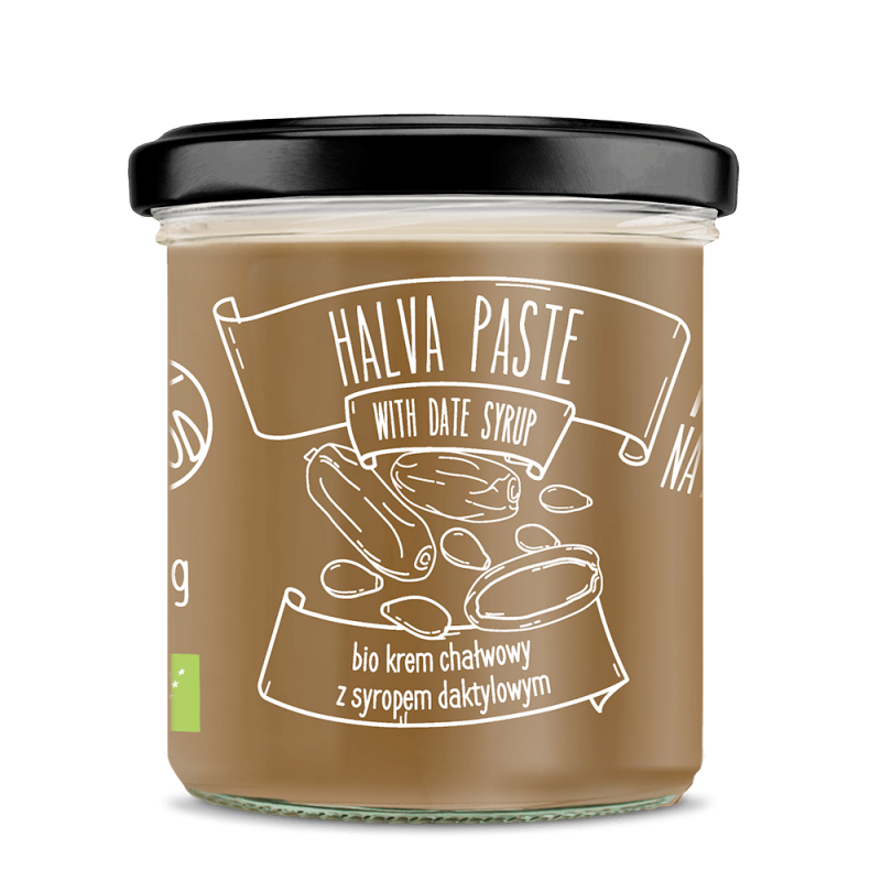 Halva crema cu susan si sirop de curmale, 300g - Diet-Food