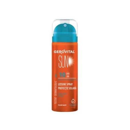 Lotiune spray protectie solara SPF10, 150ml - Gerovital Sun