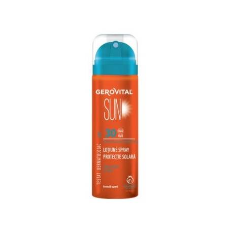 Lotiune spray protectie solara SPF30, 150ml - Gerovital Sun
