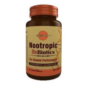 NOOTROPIC 3XBIOTICS, 40CPS - MEDICA