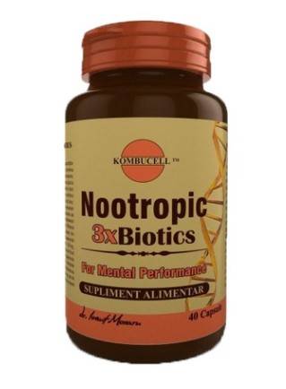 Nootropic 3xbiotics, 40cps - medica