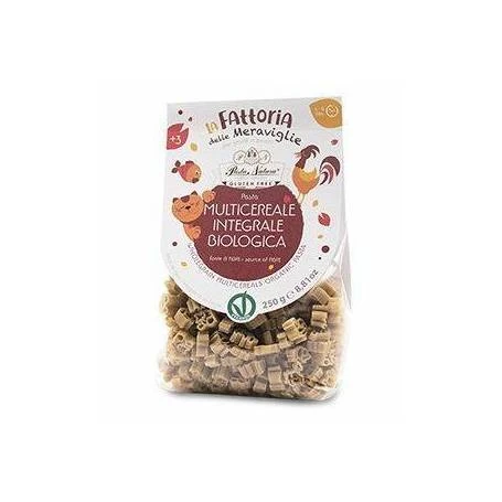 Paste integrale din multicereale, fara gluten, eco-bio, 250g - Pasta Natura