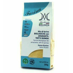 Mix de fainuri cu amarant, teff si quinoa, fara gluten, eco-bio, 250g - Marchesato