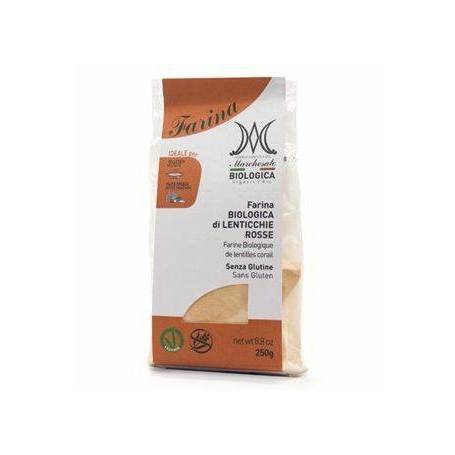 Faina de linte rosie, fara gluten, eco-bio, 250g - Marchesato