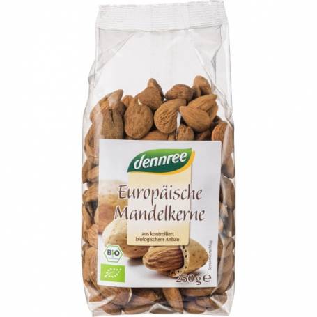 Migdale europene, eco-bio, 250g - Dennree