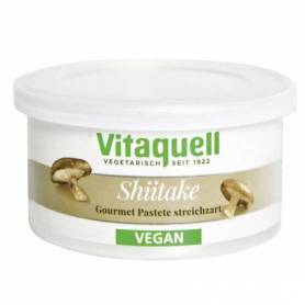 Pate vegetal, cu ciuperci shiitake picant, eco-bio, 125g - Vitaquell