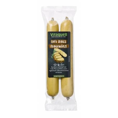 Carnati de tofu cu ierburi fine, 2buc - Vitaquell