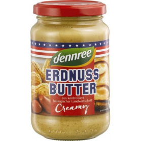 Unt de arahide cremos, eco-bio, 350g - Dennree