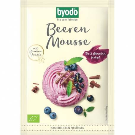 Mix pentru mousse cu fructe de padure, 36g - Byodo