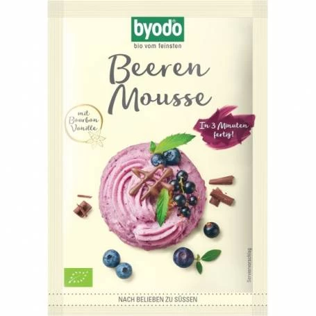 Mix pentru mousse cu fructe de padure, 36g - Byodo
