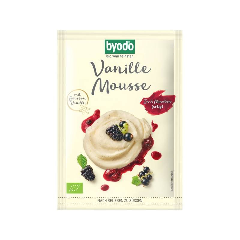 Mix pentru mousse de vanilie, fara gluten, 36g - Byodo