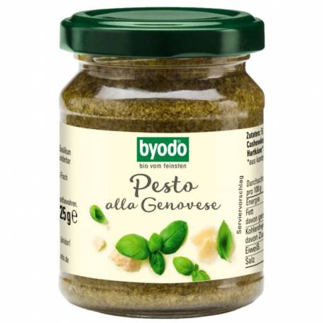 Pesto Alla Genovese, fara gluten, 125g - Byodo