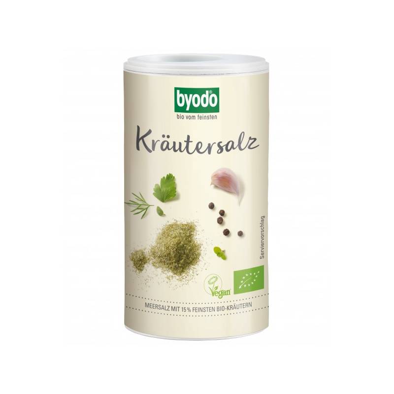 Sare cu plante aromatice, eco-bio, 125g - Byodo