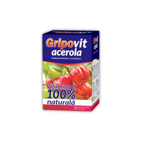 Gripovit Acerola, 60cpr - ZDROVIT