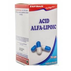 ACID ALFA LIPOIC 70cps, Favisan