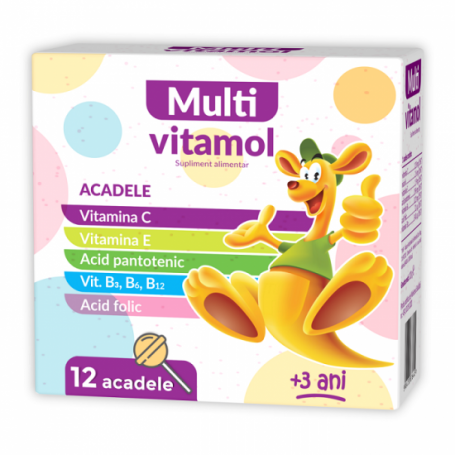 Acadele Multivitamol, 3ani, 12buc - ZDROVIT