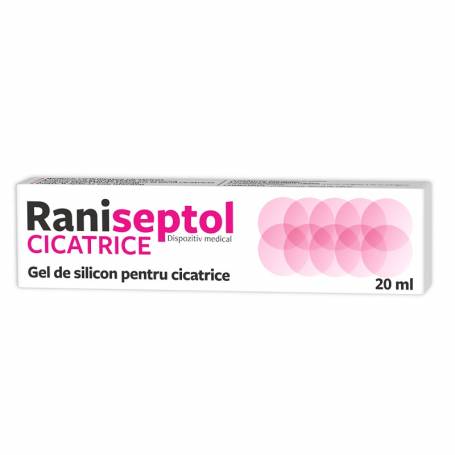 Raniseptol Cicatrice ge de silicon, 20ml - ZDROVIT