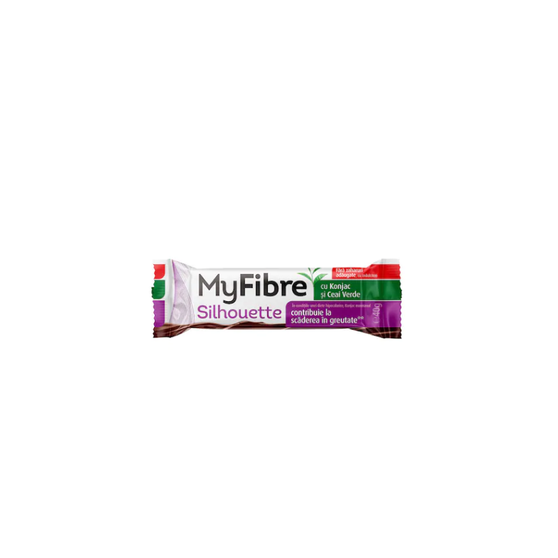 Baton MyFibre Silhouette pentru scaderea in greutate, 40g - SLY