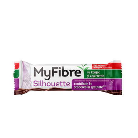 Baton MyFibre Silhouette pentru scaderea in greutate, 40g - SLY NUTRITIA