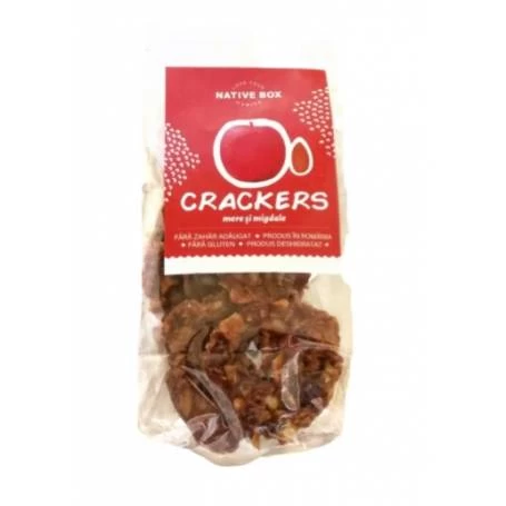 Crackers cu Mere si Migdale, 70g - Unison