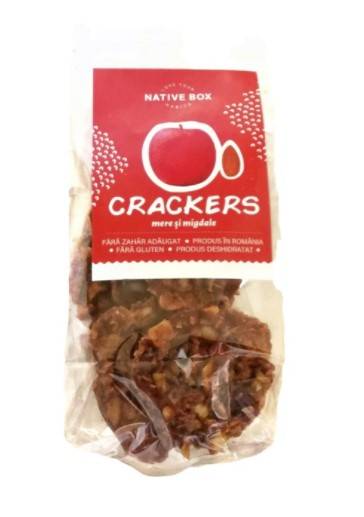 Crackers cu mere si migdale, 70g - unison