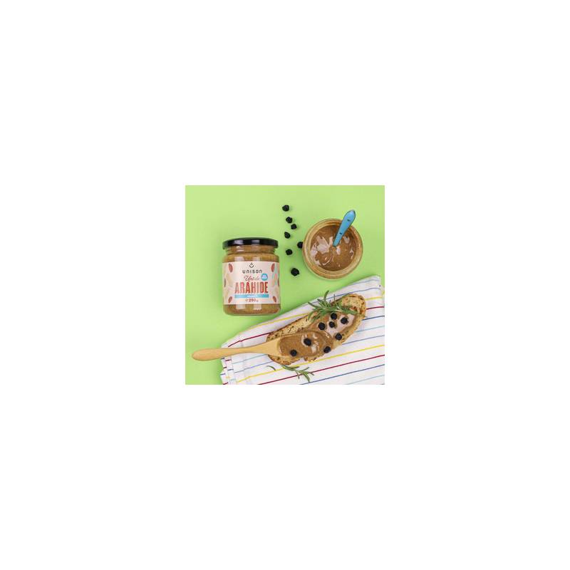 Unt de Arahide Natural, 250g - Unison