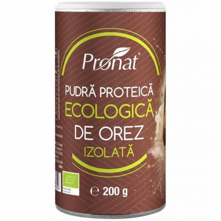 PUDRA PROTEICA DE OREZ IZOLATA, ECO-BIO, 200G - PRONAT