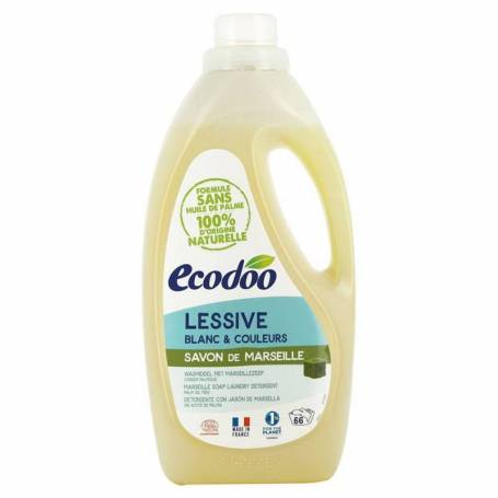 Detergent rufe cu sapun de Marsilia, 2l - Ecodoo