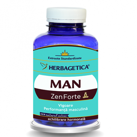 Man Zen Forte 120cps - Herbagetica