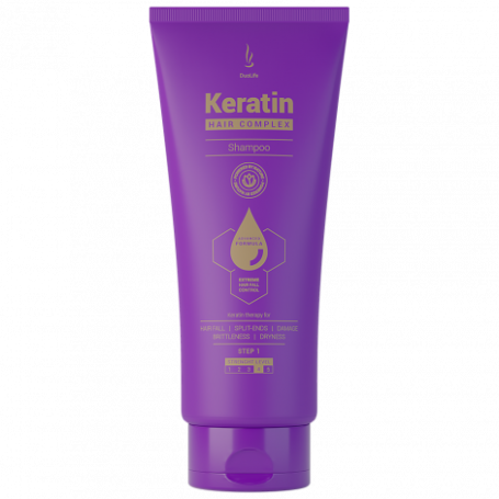 Keratin Hair Complex Advanced Formula Shampoo, 200ml - DuoLife