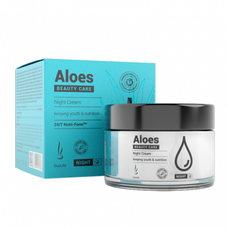 Beauty Care Aloes Night Cream, 50ml - DuoLife