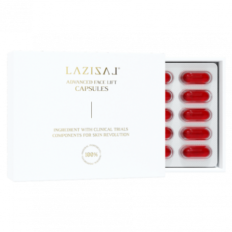 LAZIZAL Advanced Face Lift Capsules - DuoLife