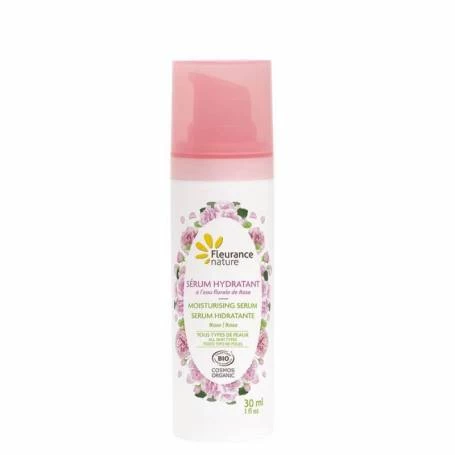 Ser hidratant cu trandafiri, 30ml - Fleurance Nature