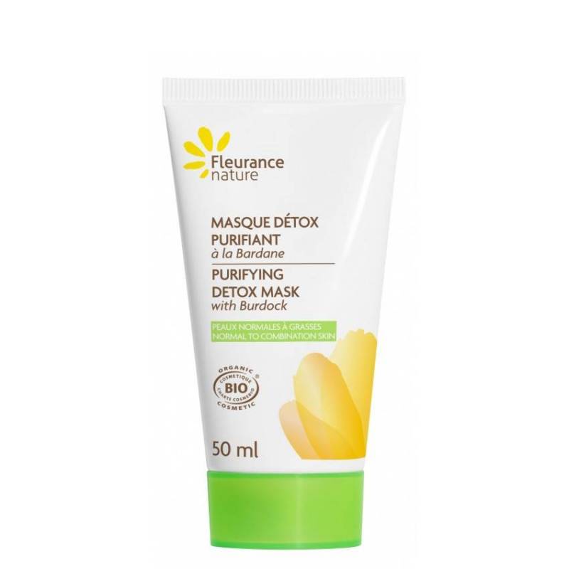 Masca detox purifianta cu brusture, 50ml - Fleurance Nature