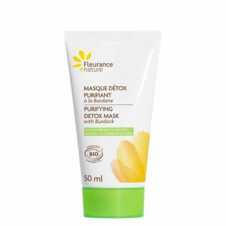 Masca detox purifianta cu brusture, 50ml - Fleurance Nature