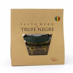 Pesto Nero cu Trufe Negre, 100g - Trufex