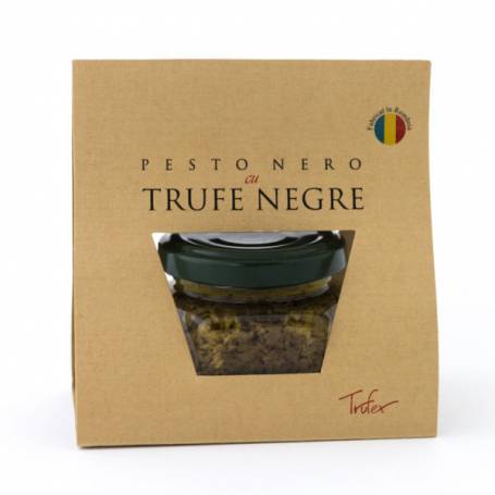 Pesto Nero cu Trufe Negre, 100g - Trufex