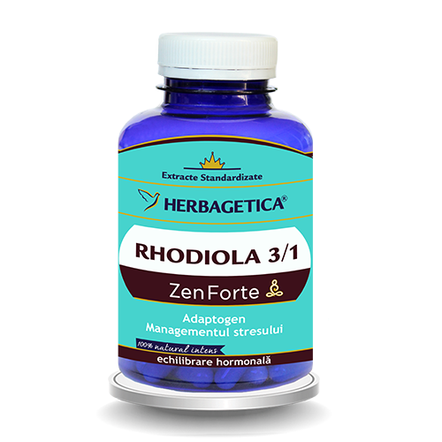 Rhodiola 3/1 zen forte 120cps - herbagetica