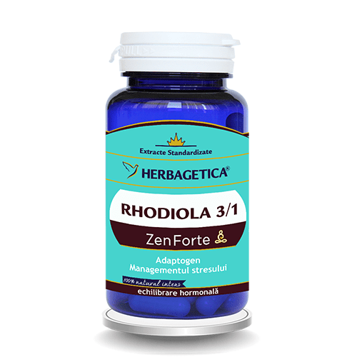 Rhodiola 3/1 Zen Forte 60cps - Herbagetica