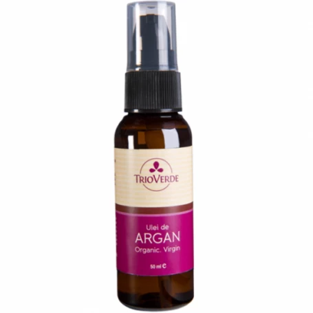 Ulei de Argan Virgin presat la rece, 50 ml - Trio Verde