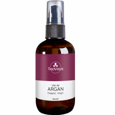 Ulei de Argan Virgin presat la rece, 100 ml - Trio Verde