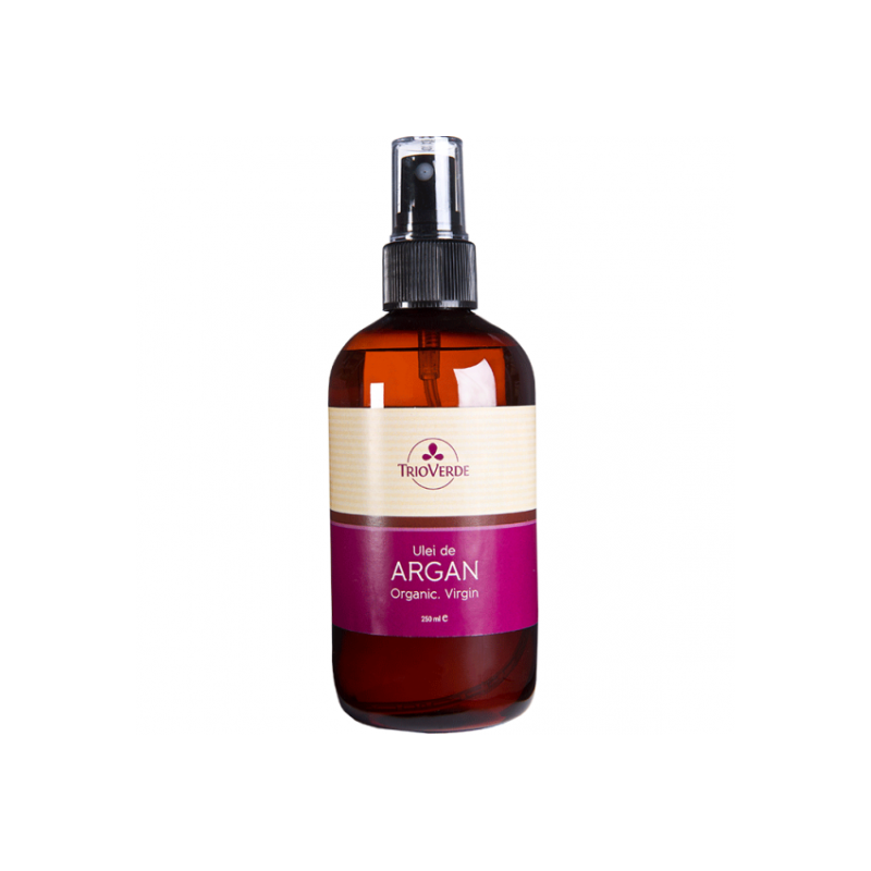 Ulei de Argan Virgin presat la rece, 250 ml - Trio Verde