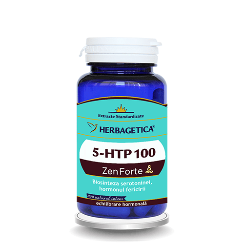 5htp 100 zen forte 60cps - herbagetica