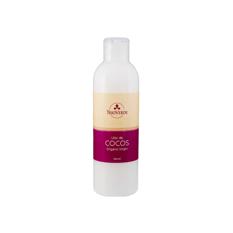Ulei de Cocos virgin, 200ml - Trio Verde