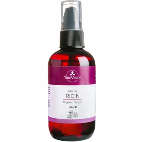 Ulei de Ricin virgin spray, 200ml si 100ml - Trio Verde